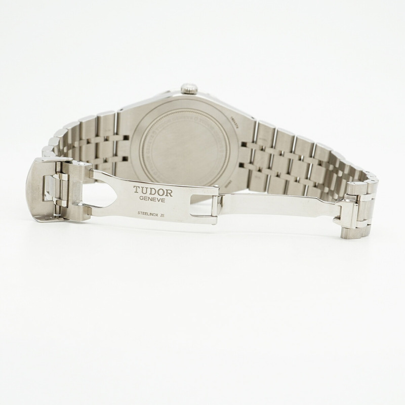 帝舵皇家28600海軍藍錶盤男士腕錶-3