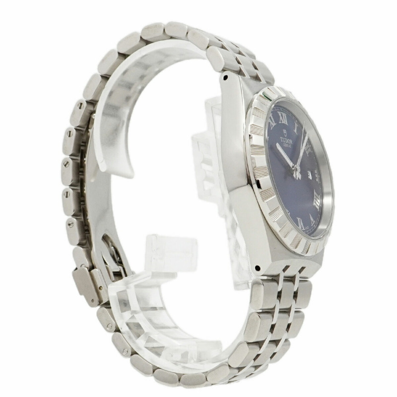 帝舵皇家28500海軍藍錶盤男士腕錶-2