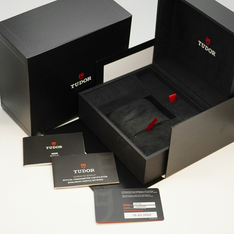 帝舵皇家28500海軍藍錶盤男士腕錶-8