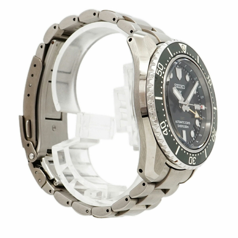 精工 Prospex SBEJ009 6R54-00D0 綠色錶盤男士腕錶-2