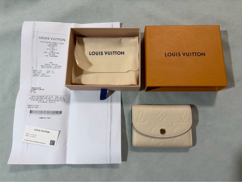 Louis Vuitton M81445 Rosalie 零錢包 卡包 卡夾 短夾-4