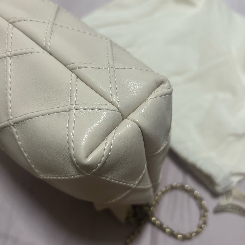 TORY BURCH Felming  Hobo 軟皮革鏈帶流浪包-5