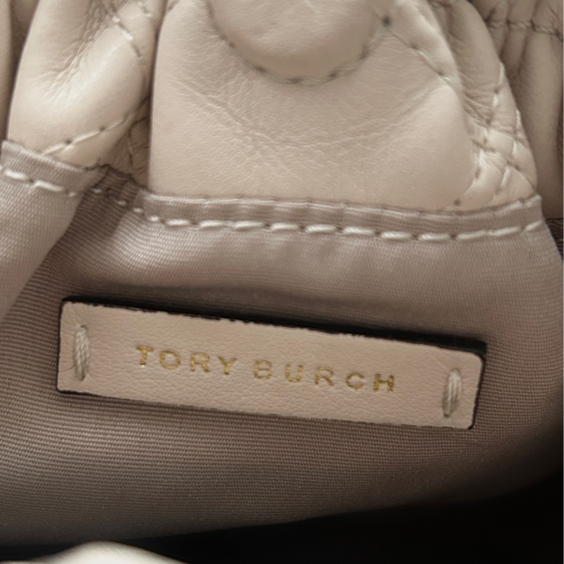 TORY BURCH Felming  Hobo 軟皮革鏈帶流浪包-7