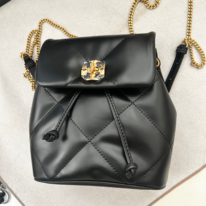 Tory Burch Kira 鑽石絎縫迷你背包/側背包-1