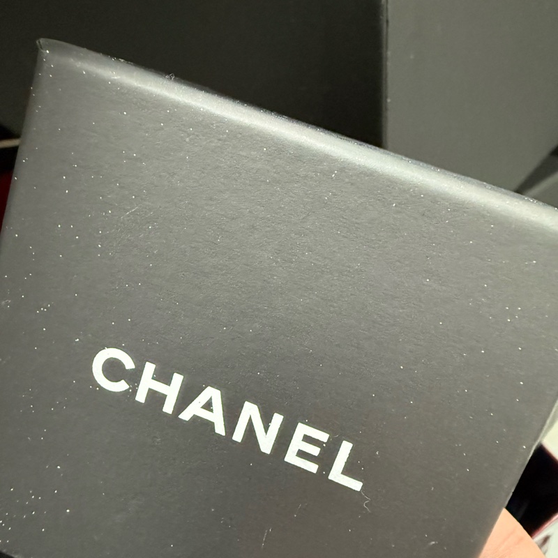Chanel 經典配色耳環 全新閒置-4