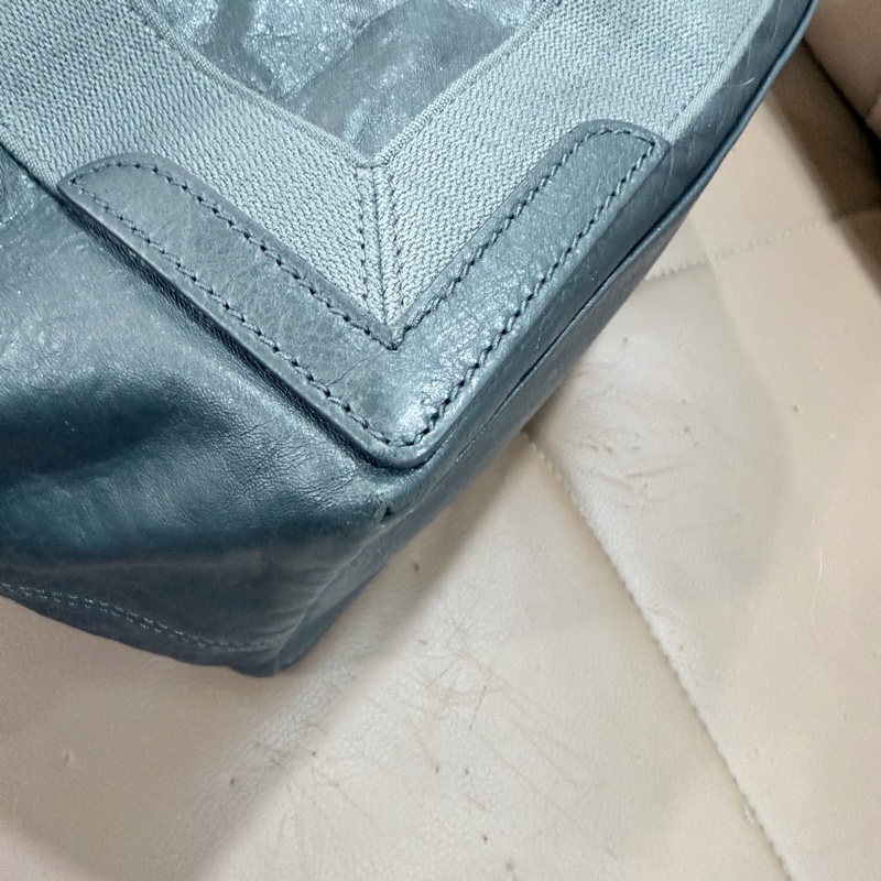 巴黎世家山羊皮托特包S-9