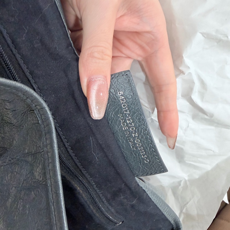 巴黎世家山羊皮托特包S-13