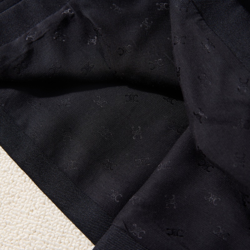 ❤️CELINE 鏈條裝飾 黑色百褶半身裙-5