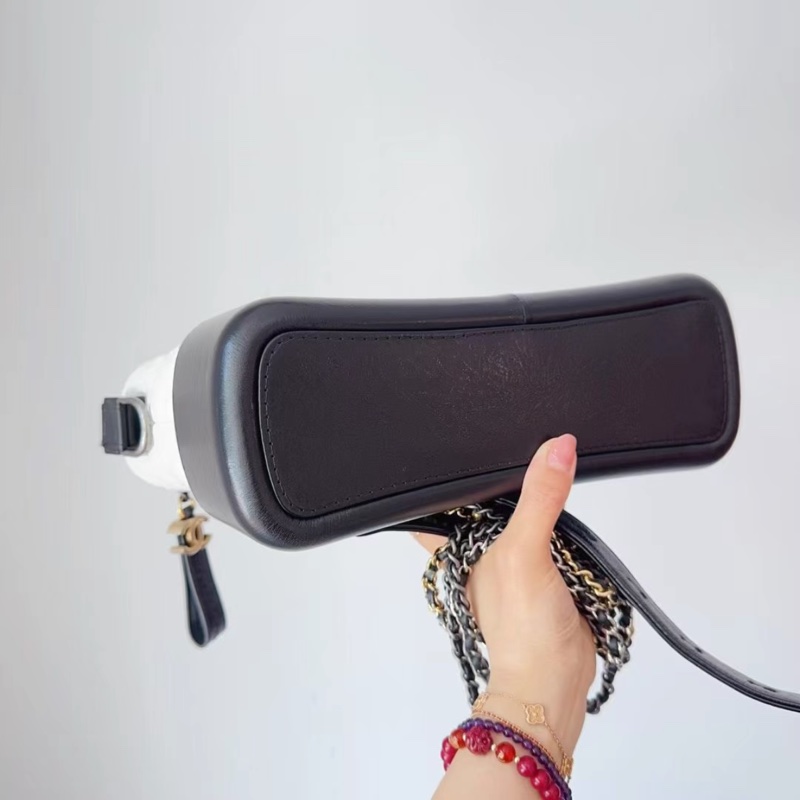 香奈兒 23開流浪包中號 黑白 #Chanel-3