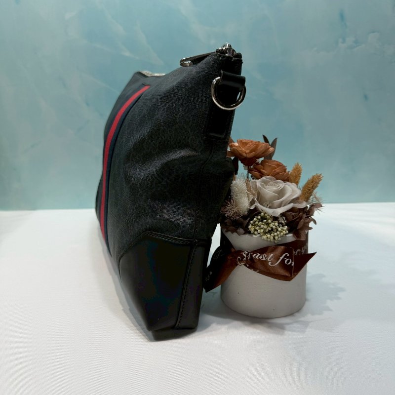 GUCCI Supreme帆布郵差包-2