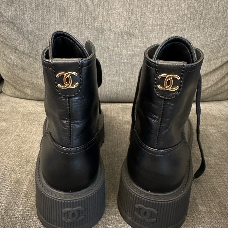 CHANEL經典馬丁靴-1