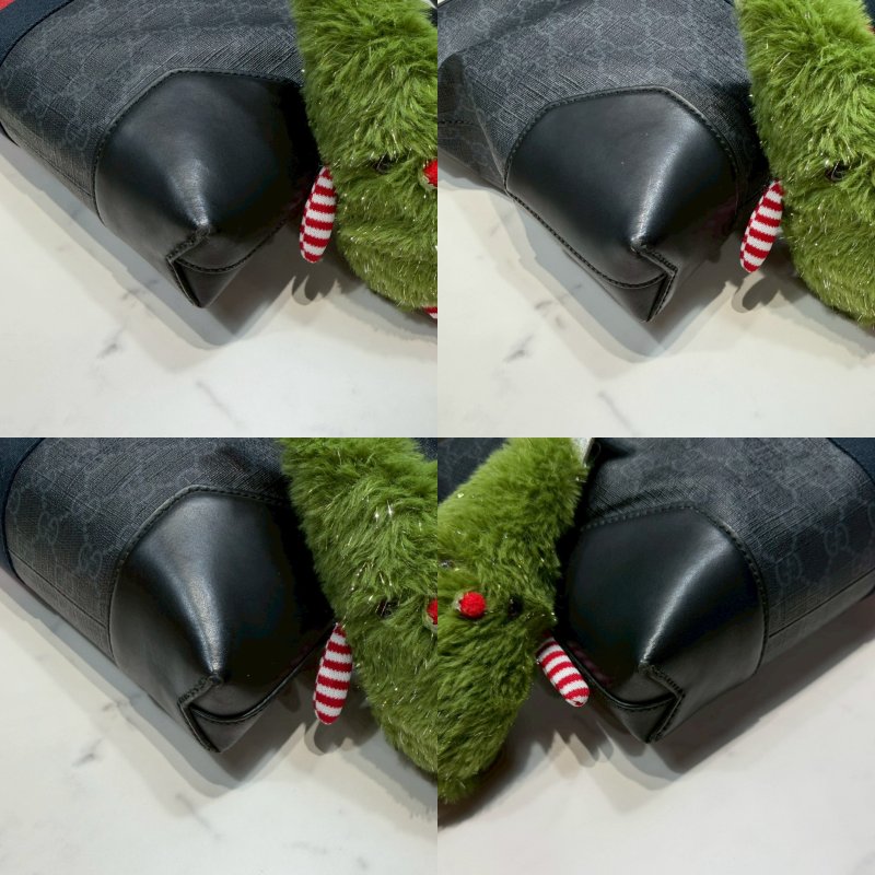 GUCCI Supreme防水帆布郵差包-6