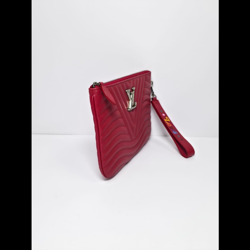 LV 紅色New Wave Zipped Pochette-3
