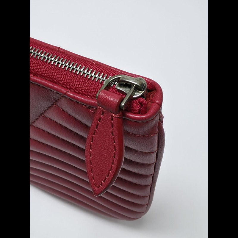 LV 紅色New Wave Zipped Pochette-9