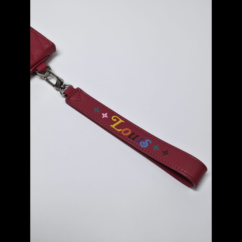 LV 紅色New Wave Zipped Pochette-17