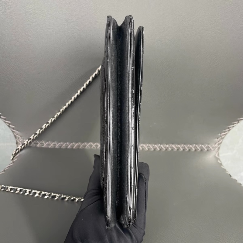 Chanel WOC # 香奈兒 黑色 漆皮WOC-3