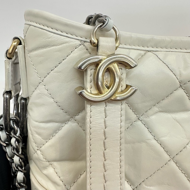 Chanel • Gabrielle 白金流浪包 小號-10