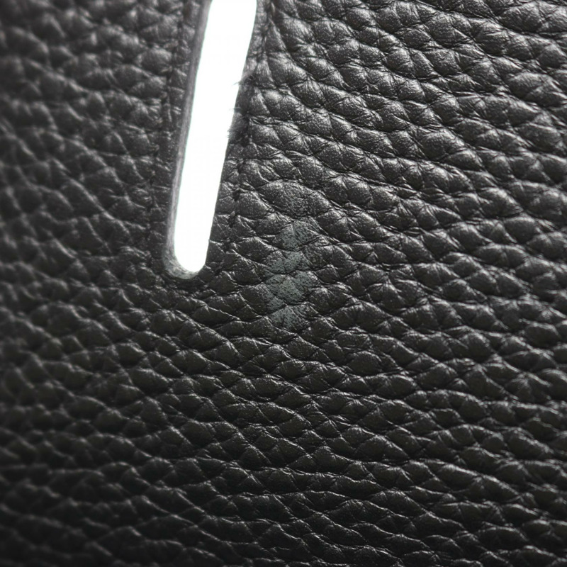 愛馬仕 Jypsiere 34 肩挎包，Clemence 皮革，黑色，SHW，二手-11