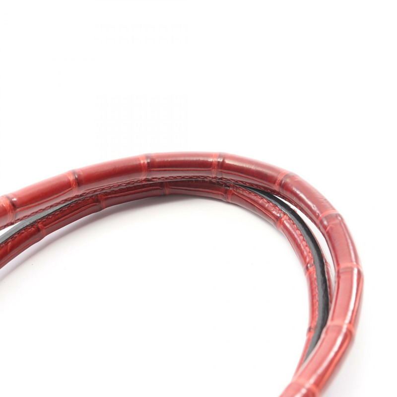 愛馬仕 Plume 28 Rouge H 手提包，霧面尼羅鱷魚皮，異國皮革，霧面尼羅鱷魚皮，紅色，美國-7