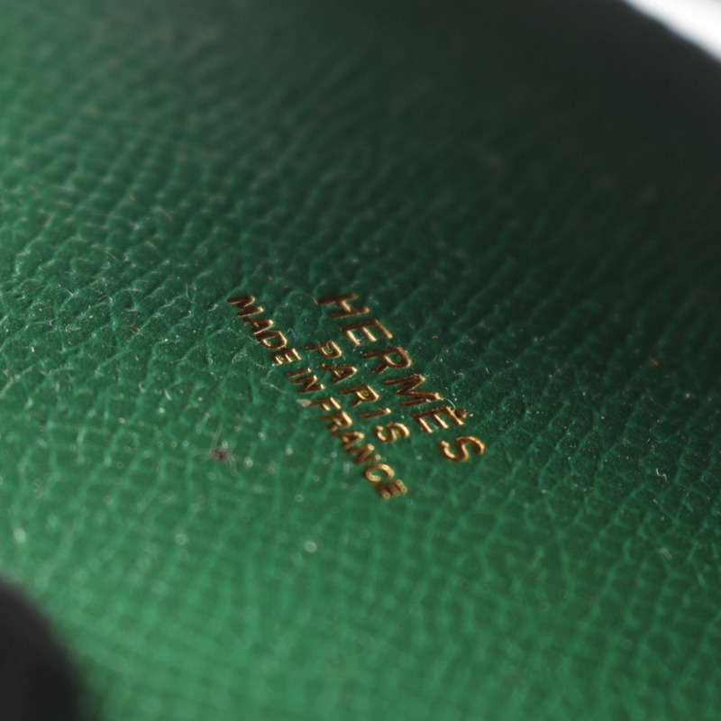 愛馬仕 Museliere 手提包，庫爾舍維爾盒式小牛皮，紅色 H 二手女士-3