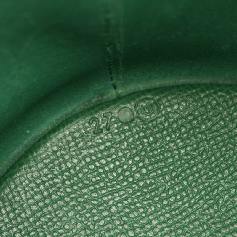 愛馬仕 Museliere 手提包，庫爾舍維爾盒式小牛皮，紅色 H 二手女士-4