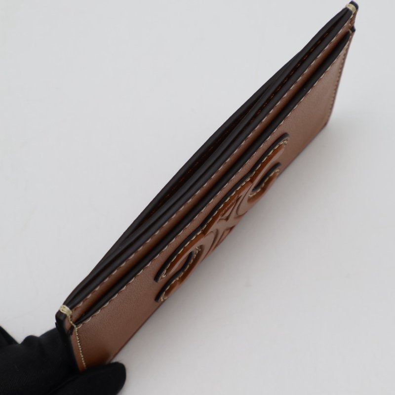 CELINE Triomphe羊皮卡片夾-2