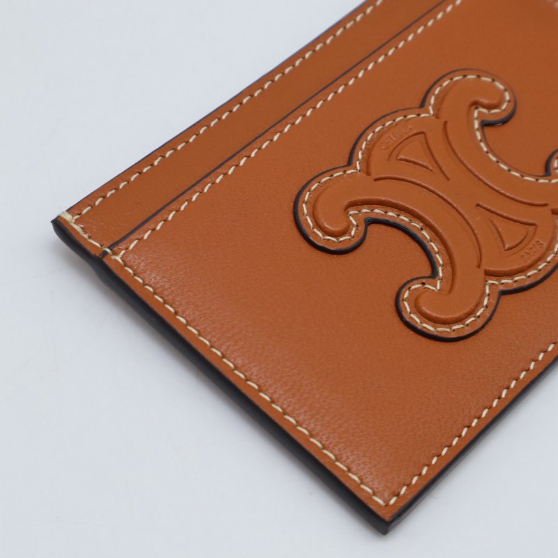 CELINE Triomphe羊皮卡片夾-6