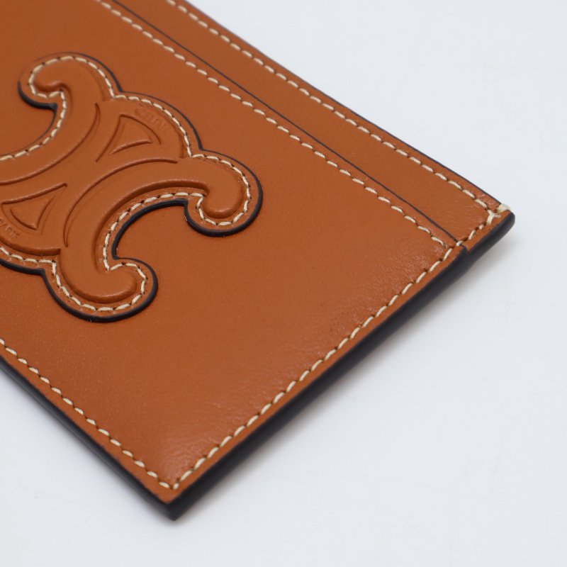 CELINE Triomphe羊皮卡片夾-7