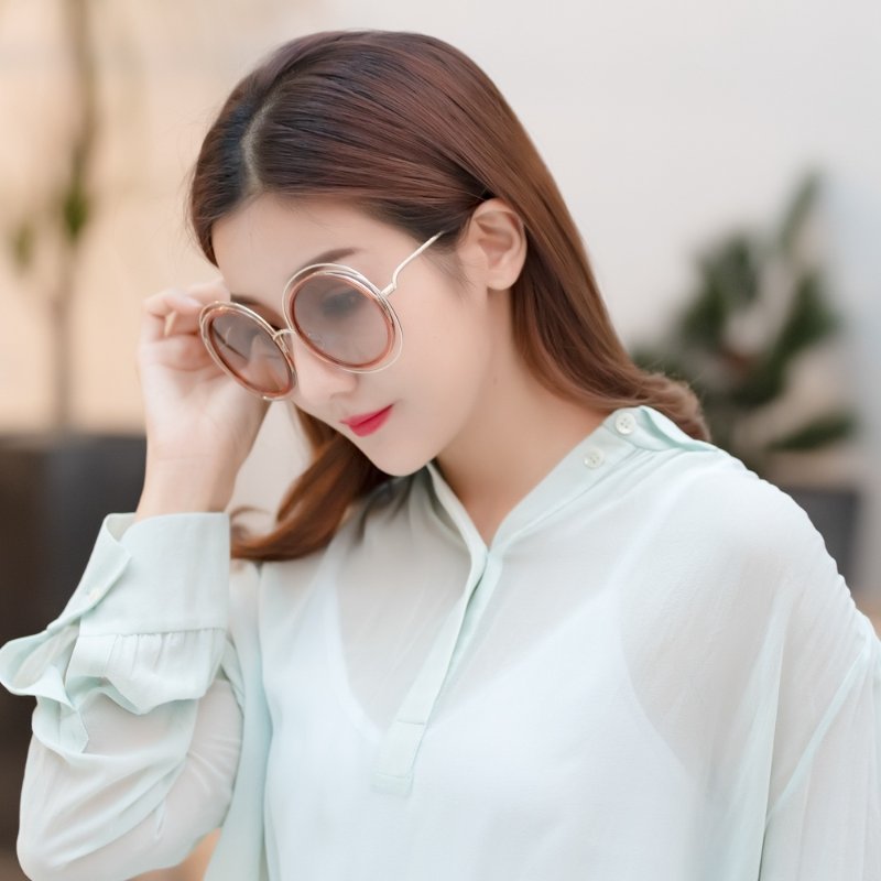 CHLOE太陽眼鏡(金屬大框 )-4