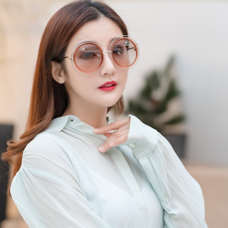 CHLOE太陽眼鏡(金屬大框 )-5