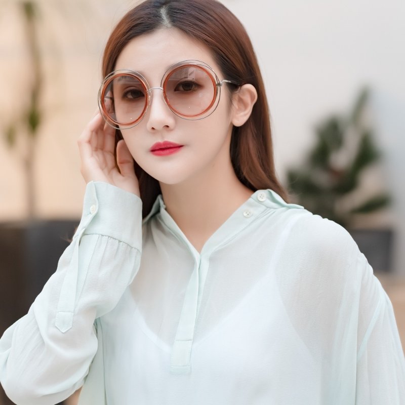 CHLOE太陽眼鏡(金屬大框 )-6