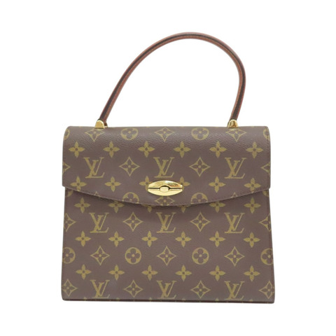 棕色 原花帆布 Malesherbes 手提包 M51379【LOUIS VUITTON LV 路易威登】 M51379