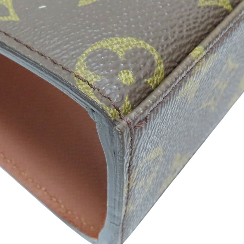 棕色 原花帆布 Malesherbes 手提包 M51379【LOUIS VUITTON LV 路易威登】 M51379-13