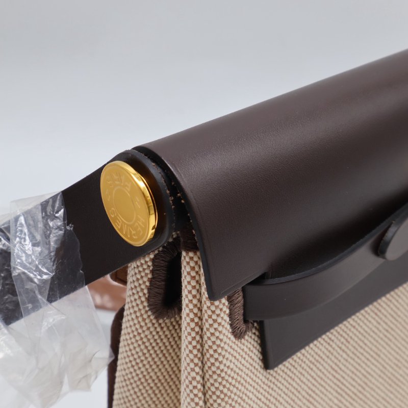 HERMES Herbag zip 20 - 烏木金 K-6
