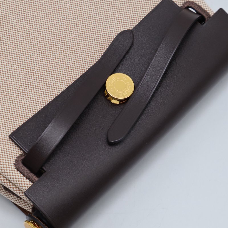 HERMES Herbag zip 20 - 烏木金 K-15