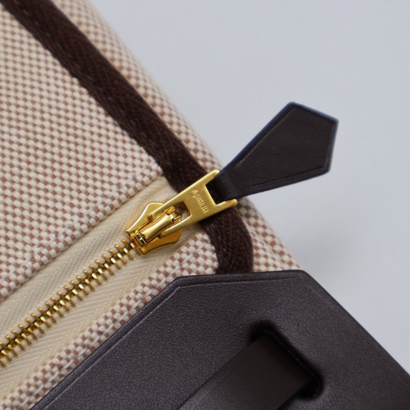 HERMES Herbag zip 20 - 烏木金 K-18