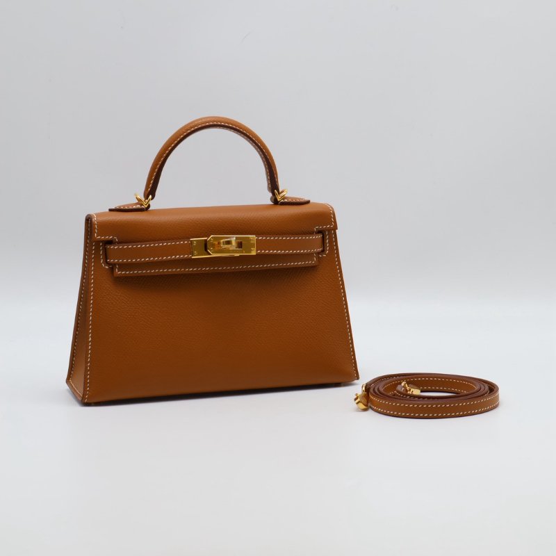 HERMES Mini kelly ll - 金棕金 Z-0