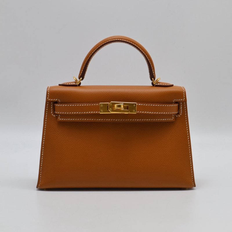 HERMES Mini kelly ll - 金棕金 Z-1