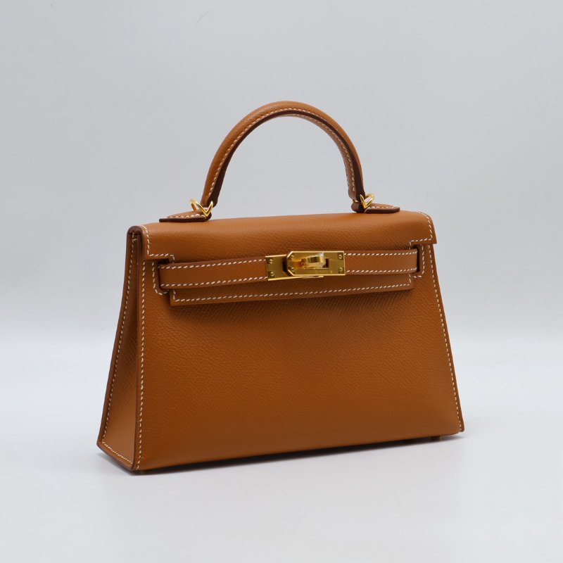 HERMES Mini kelly ll - 金棕金 Z-2