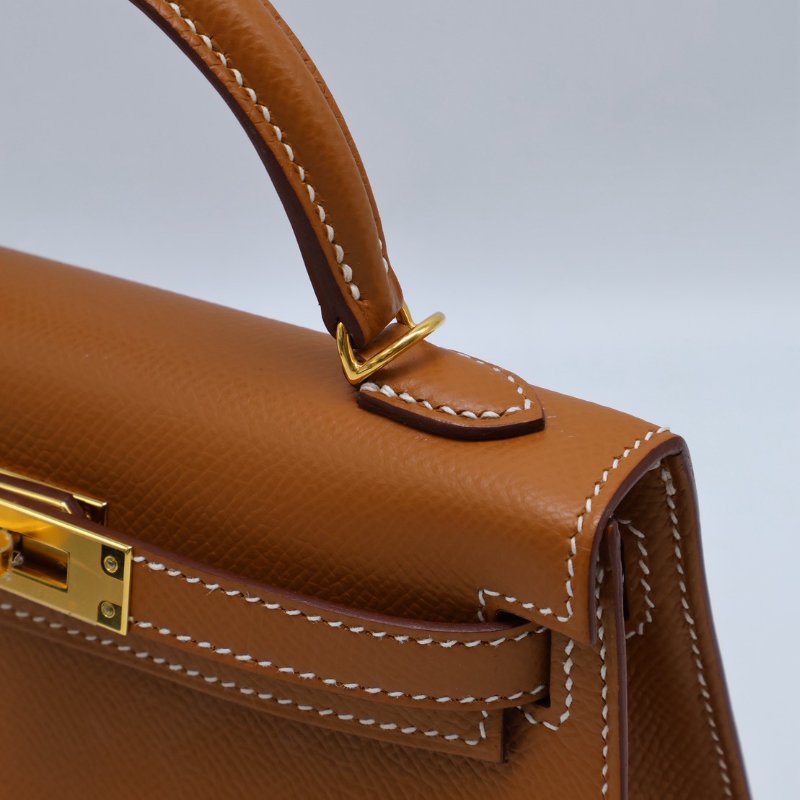 HERMES Mini kelly ll - 金棕金 Z-7