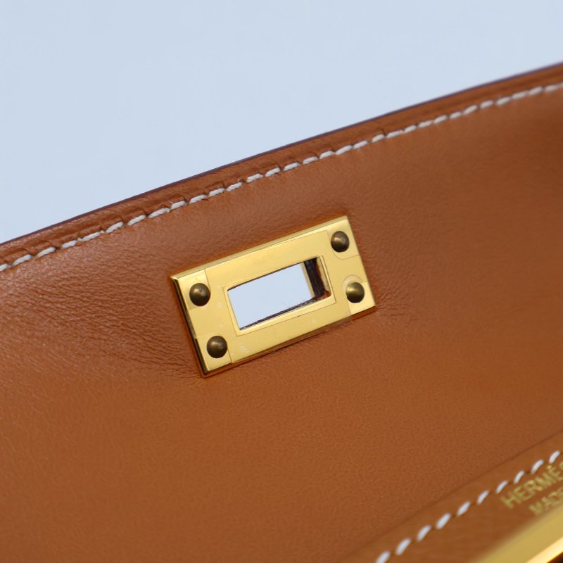 HERMES Mini kelly ll - 金棕金 Z-10
