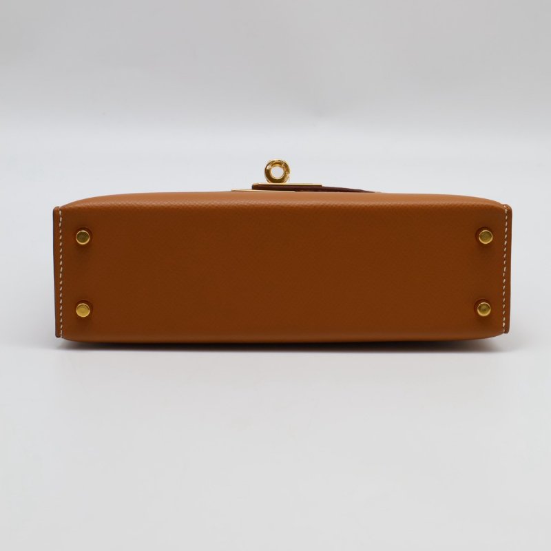HERMES Mini kelly ll - 金棕金 Z-18