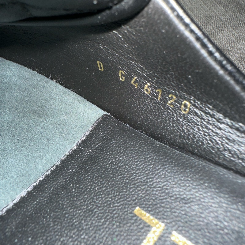 CHANEL菱格紋樂福拖鞋-2