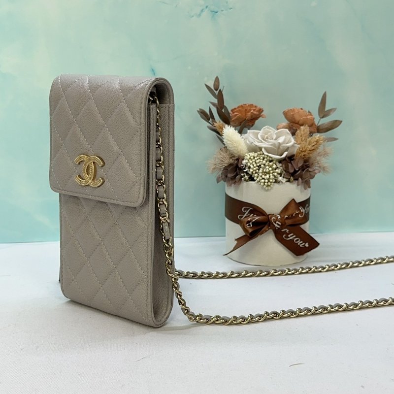 CHANEL 22C二合一手機耳機包-3