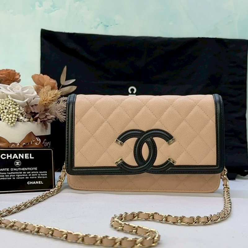 CHANEL Filigree WOC鏈帶包-0