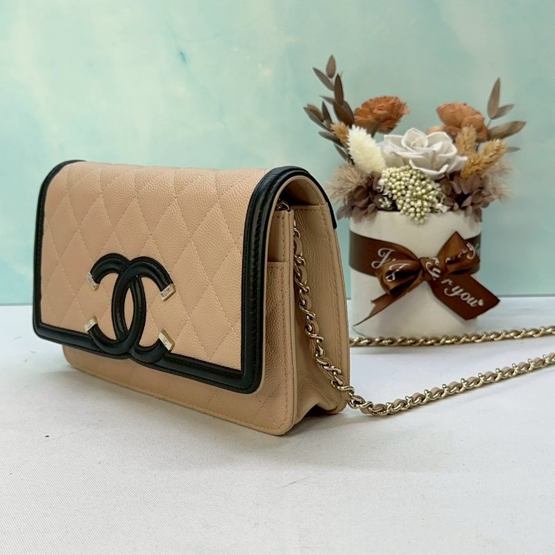 CHANEL Filigree WOC鏈帶包-2