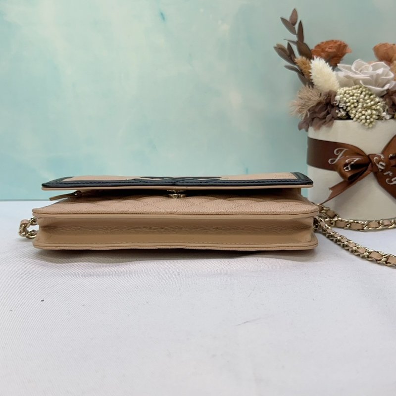 CHANEL Filigree WOC鏈帶包-6