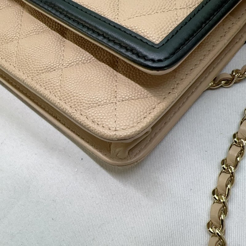 CHANEL Filigree WOC鏈帶包-7