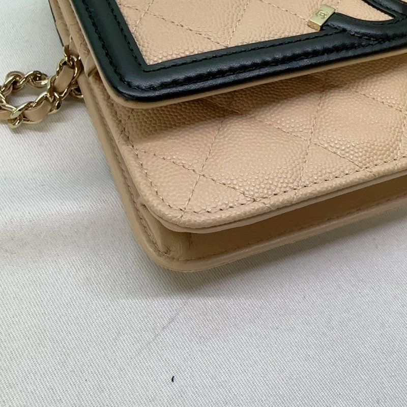 CHANEL Filigree WOC鏈帶包-8