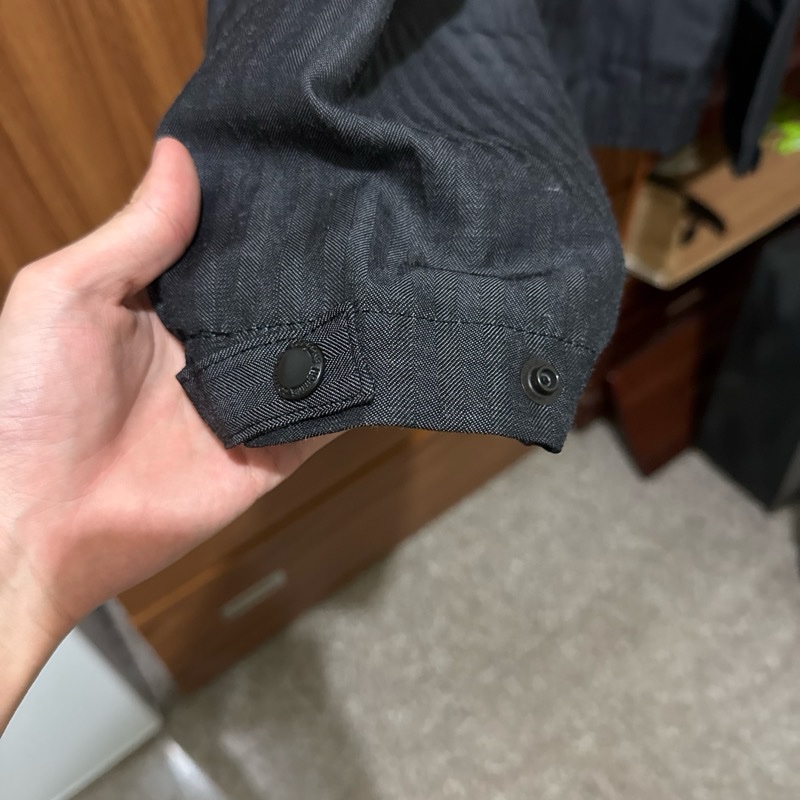 全新現貨 26SS Comme des Garçons Homme 皮領羊毛混紡工裝夾克 (HQ-J006-051)-10